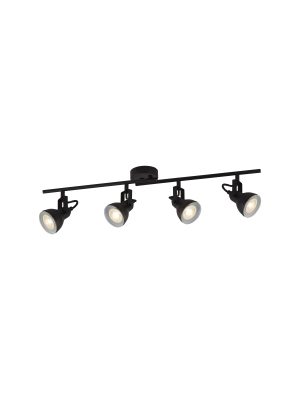 Focus 4Lt Split Bar Spotlight - Black Metal