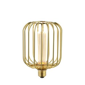 Drum Lamp - Gold Metal