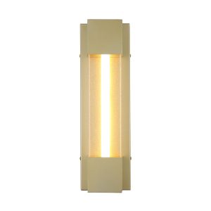 Sacramento OD LED Wall Light - Stainless Steel, Painted Gold