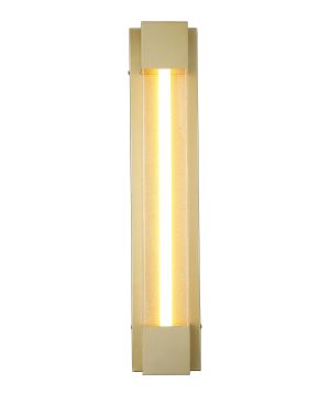 Sacramento OD LED Wall Light - Stainless Steel, Painted Gold