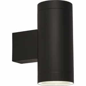 Rochester Outdoor 2Lt Wall Light - Black Metal & Glass