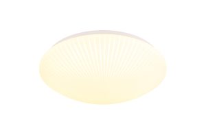 Malta LED Flush - White acrylic