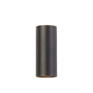 Cyls Cylinder Up&Down Wall Light, GU10, Black