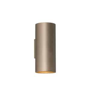 Cyls Cylinder Up&Down Wall Light, GU10, Latte