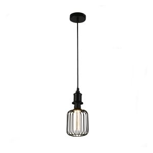 Drum Lamp - Black Metal