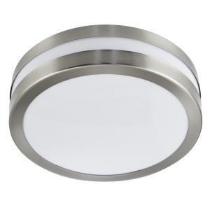 Newmark Outdoor Wall/Ceiling - Stainless Steel & Polycarb