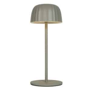 Ezra Outdoor Rechargeable Table Lamp, Grey