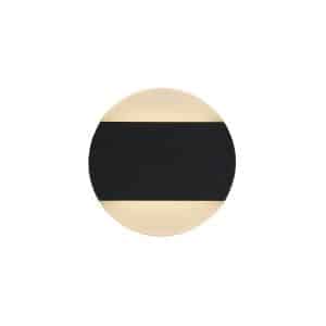 Cavern LED Outdoor Wall Light, Black
