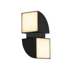 Dakota LED Outdoor Wall Light, Black