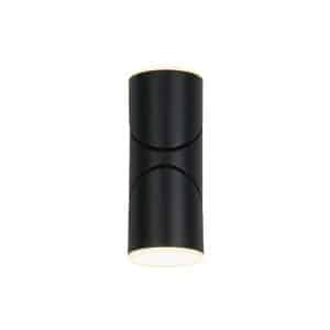 Soho LED Outdoor Wall Light, Black