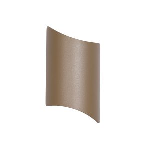 Shard Outdoor Wall Light, Gold