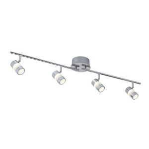 Bubbles 4Lt Split Bar Spotlight - Chrome & Bubble Acrylic