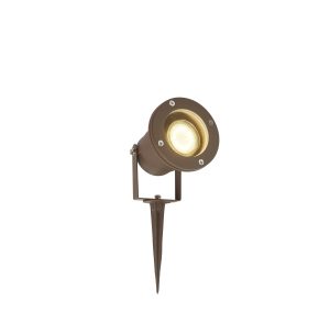 Spikey Outdoor Spike - Rust Brown Metal