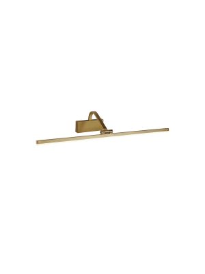 Bilbao Picture Light - Satin Brass Metal