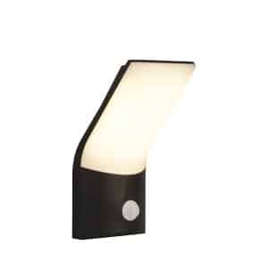 Copenhagen Wall Light - Black Metal & Opal Polycarbonate