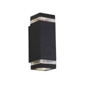Houston Outdoor Wall Light Black