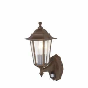 Alex Outdoor Wall Light - Rust Brown