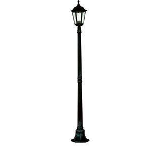 Alex 183cm Outdoor Post - Silk Black