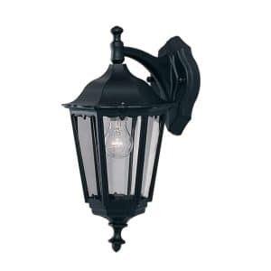 Alex Outdoor Wall Light - Black Metal