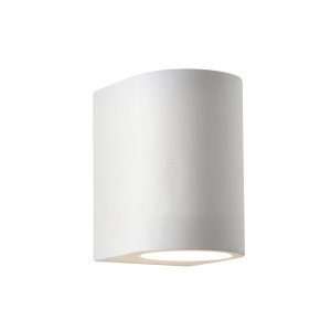 Plaster Wall Light - Gypsum