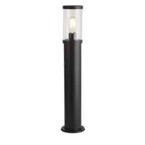 Bakerloo Outdoor Post - Black Metal & Polycarbonate