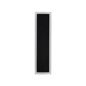 Bordo II Square LED Outdoor Wall Light, Length 300mm, Black