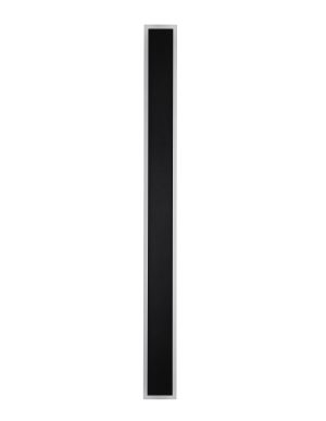Bordo II Square LED Outdoor Wall Light, Length 900mm, Black