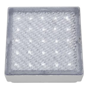 Walkover Outdoor Recessed - White Metal & Polycarbonate