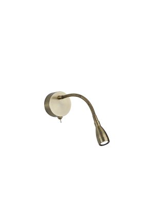 Flexy Wall Light - Antique Brass Metal
