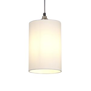 Clyde Cylinder Shade 16cm - White