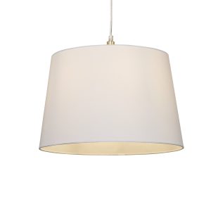 TC TAPERED SHADE 40CM WHITE