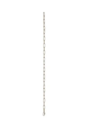 1m 3mm Oval Light Duty Antique Brass Chain