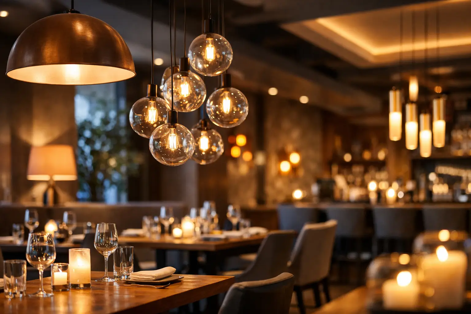 10 Restaurant Lighting Design Ideas