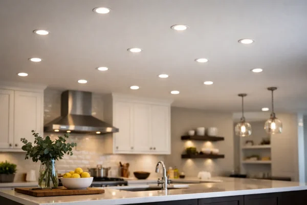 How Many Downlights in Kitchen?