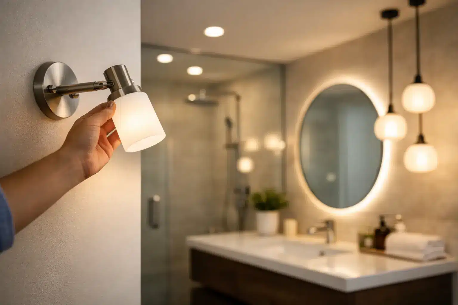 How to Plan Bathroom Lighting That Looks Good