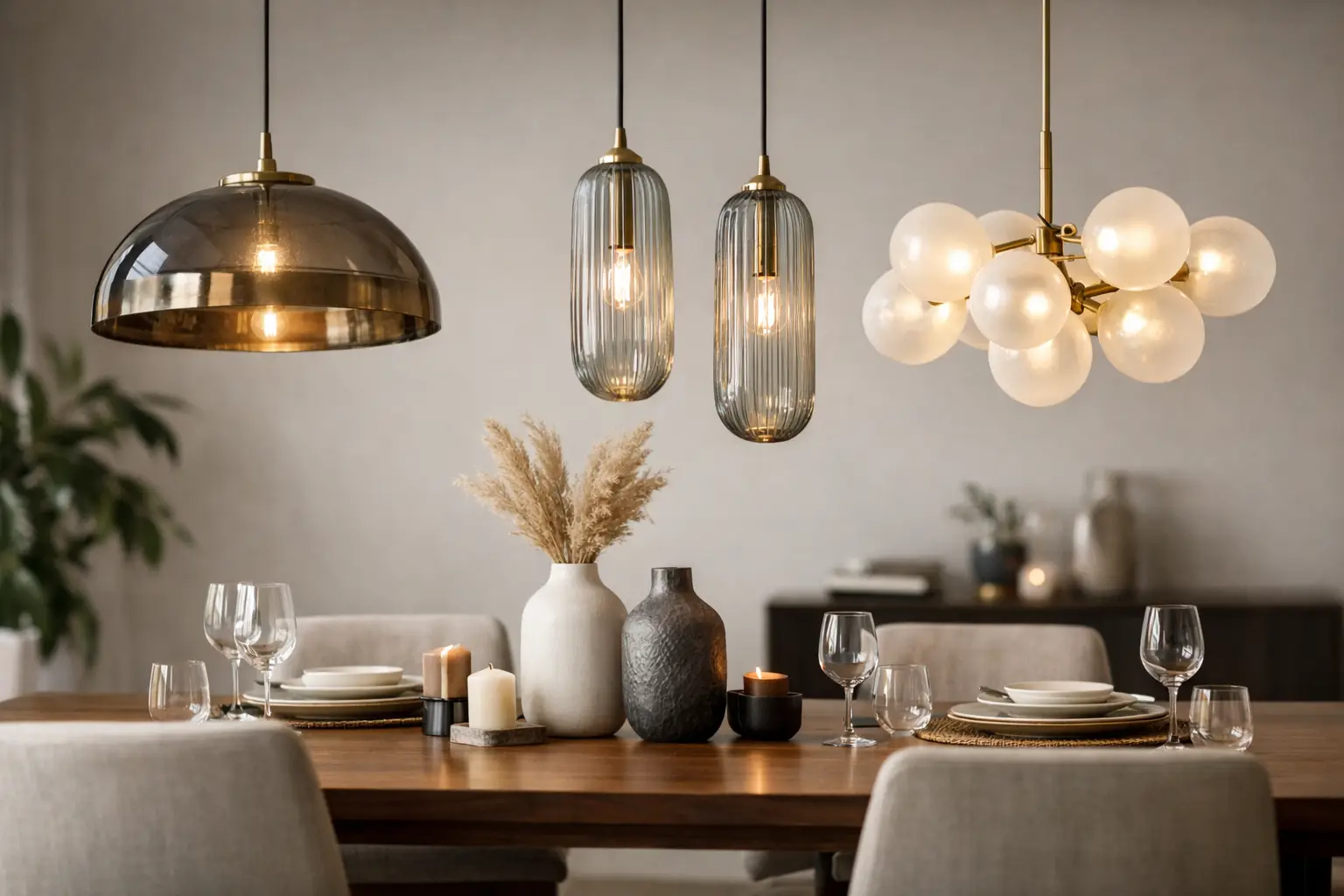 Statement Pendant Lights for Dining Room Style