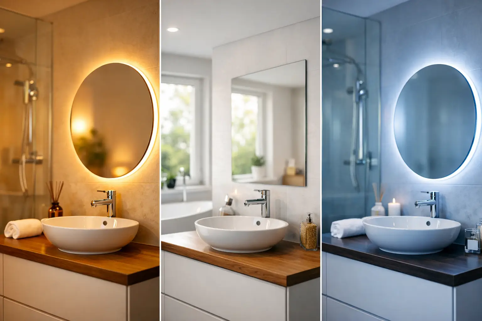 What Colour Light for Bathroom Spaces?