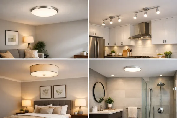 Best Lights for Low Ceilings: A Room-by-Room Guide