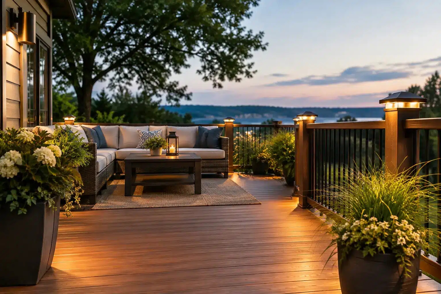 The Best Outdoor Lights for Decking Spaces